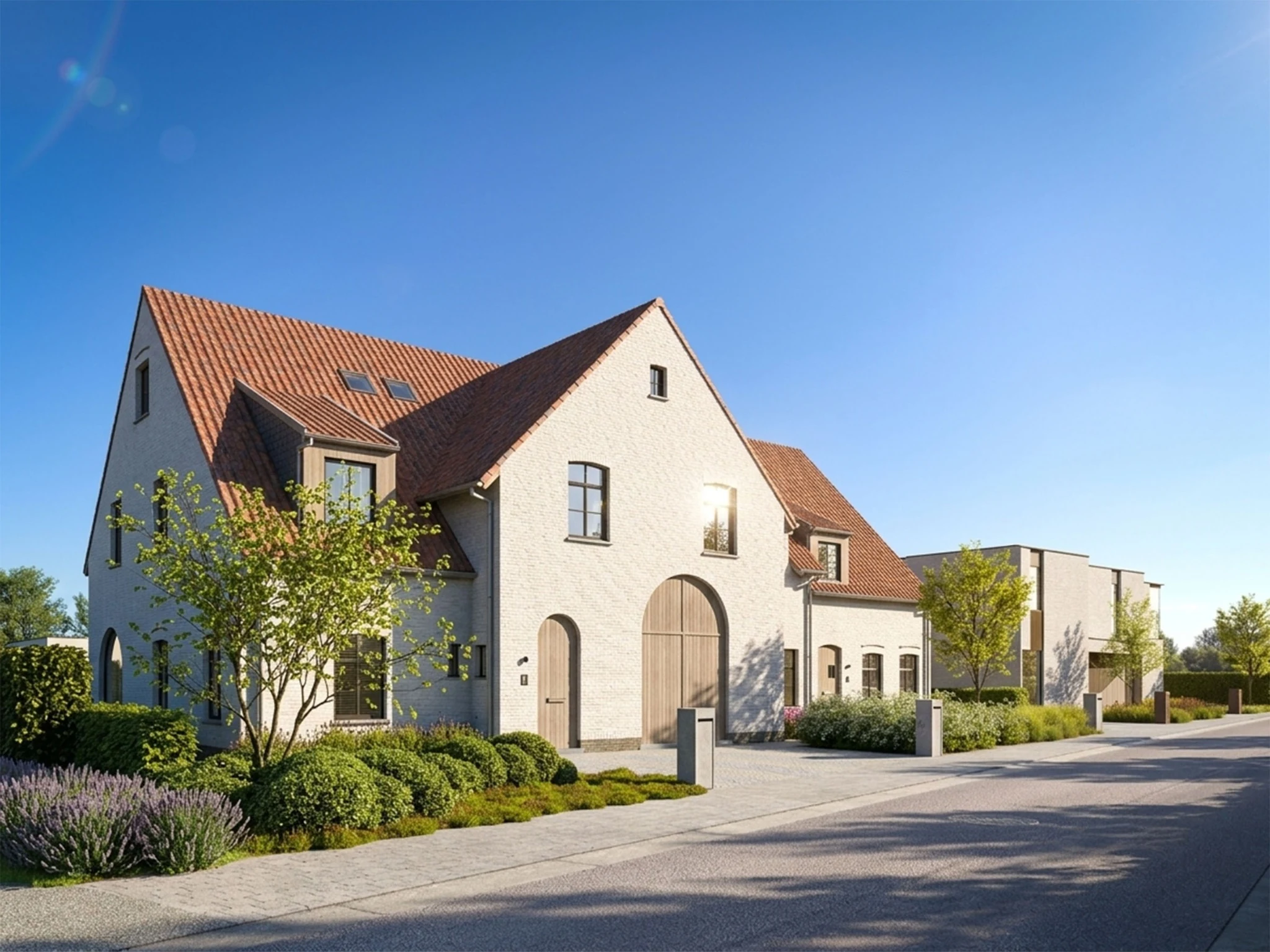 Architectuurvisualisatie die de aandacht trekt