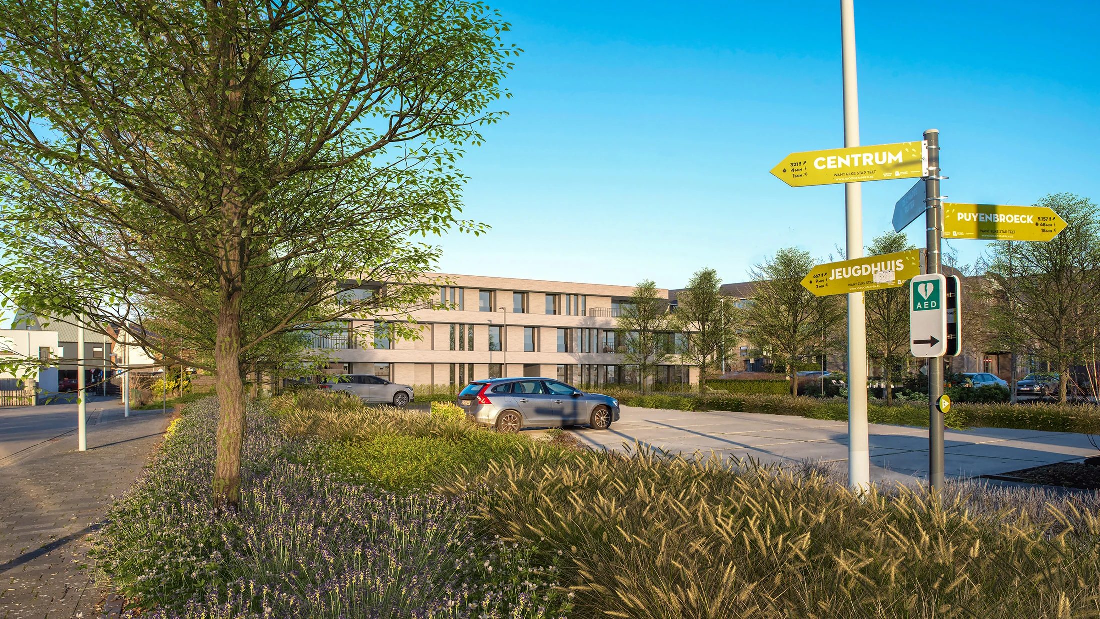 Jules Persynplein geïntegreerd in de omgeving